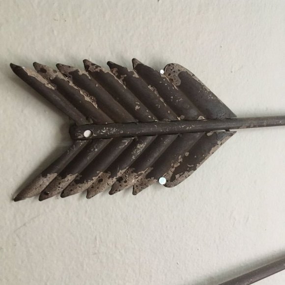 Rustic Metal Arrows Wall Art - Picture 3 of 4